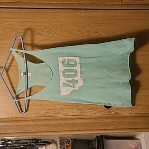 Bella size S blue tank top